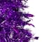6ft. Unlit Purple Tinsel Pop-Up Artificial Christmas Tree